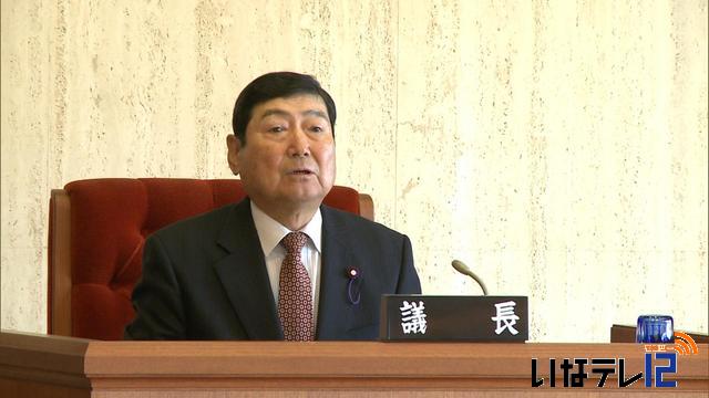 南箕輪村議会　議長に原悟郎さん、副議長に小坂泰夫さん