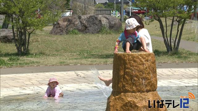 真夏日30.3度　8月上旬並み