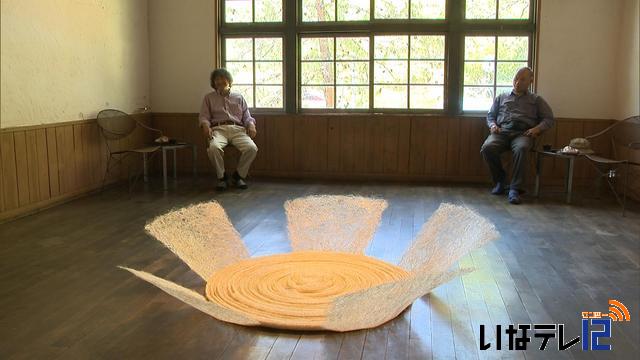 廃校で天野惣平展