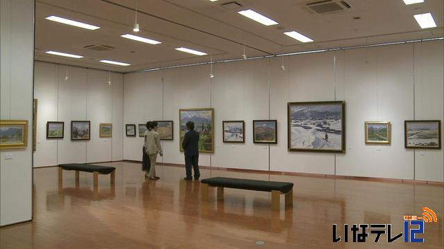 竹内徹さん油絵展