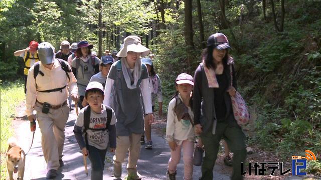 300人が参加　場広山ハイキング