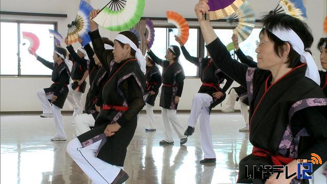 孤軍高遠城伝承会　東京で踊りを披露