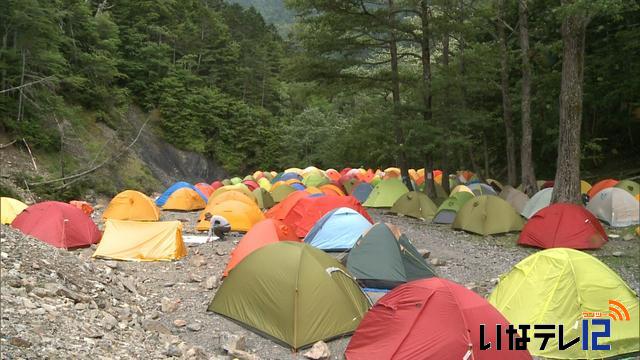 南アルプス入り込み今年1番