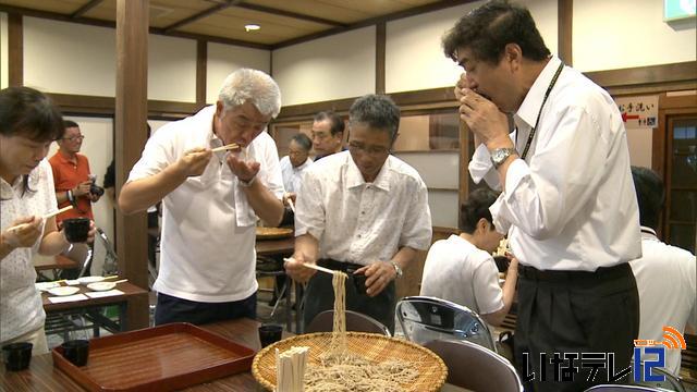 「寒ざらしそば」の復活を目指して高遠そば組合が試食会