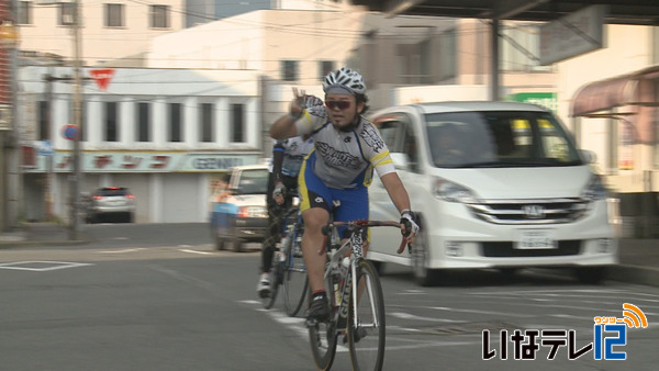 アニメの名場面を再現する自転車イベント ニュース 伊那谷ねっと