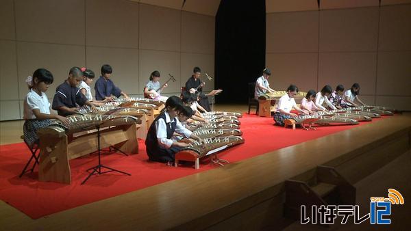 子どもたちが和楽器演奏