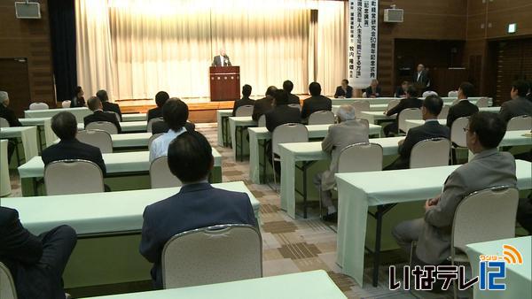 箕輪町経営研究会５０周年式典