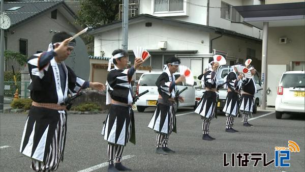 山寺義士踊りが１００周年を迎え記念碑建立