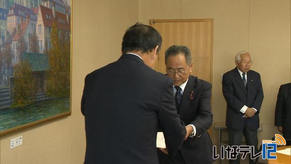 伊那市農業委員会　建議書を提出