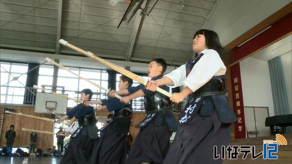 伊那少年剣道クラブ鏡開き