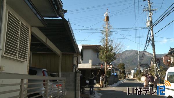 火伏せと厄除け　大文字建て