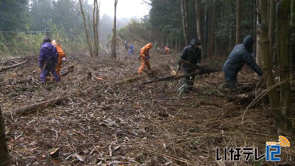 「西春近よいとこマップ」　住民が環境整備