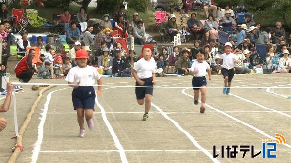 上伊那の多くの小学校で運動会