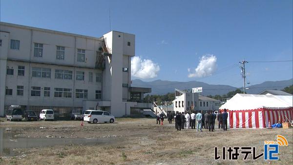 新伊那公民館　建設へ安全祈願