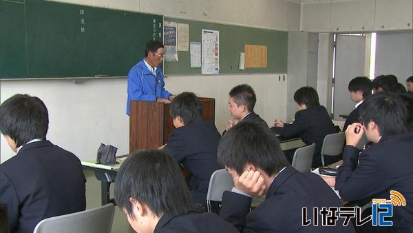 上農生　地域の農業学ぶ