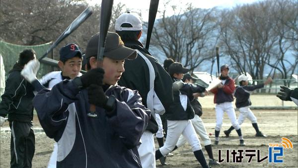 中学生対象の野球教室