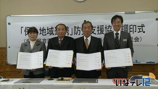 保小地域連携支援協定　締結