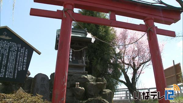 伊那地域　最高気温２５度　夏日