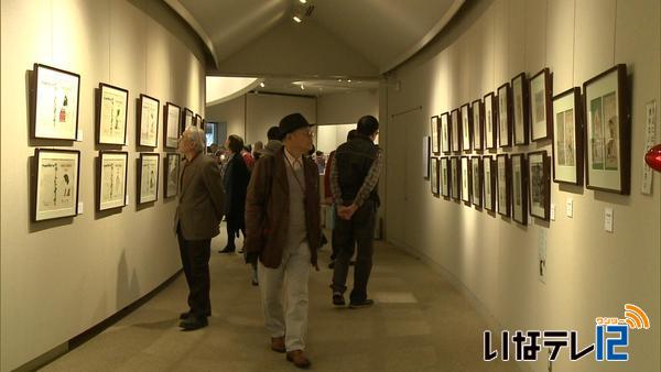 信州高遠美術館　特別展「竹久夢二展」が始まる