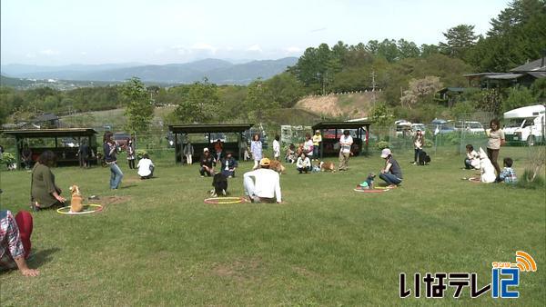 山荘ミルクで犬のしつけ講習会