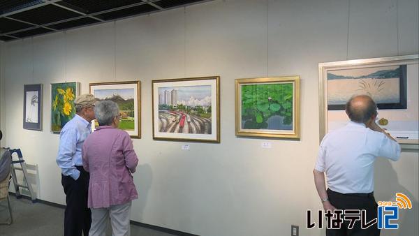 絵画愛好家　同塵会作品展