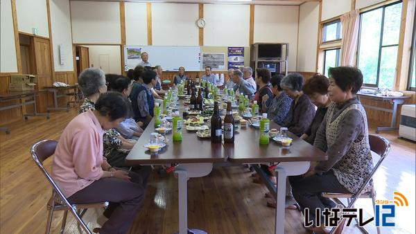 下小沢あかりの会　五平餅と山菜を味わう