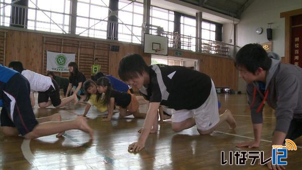 運動あそび塾　豊南短大と連携