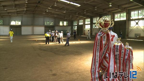 村長杯　ゲートボール大会開催