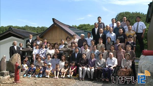 箕輪町福与鹿垣常会　金山神社社殿再建