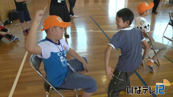 中国の小学生が伊那市で交流