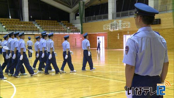 広域消防本部発足後初の規律訓練