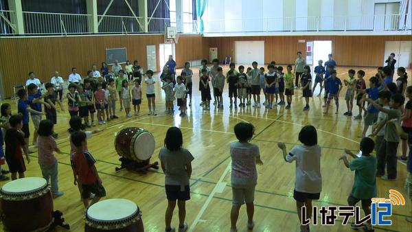 三宅小学校と高遠北小学校の児童が交流