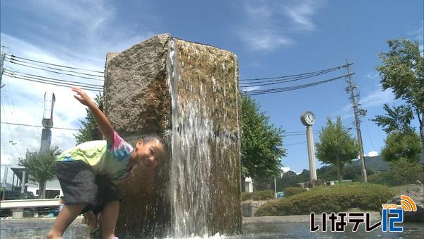 最高気温３５．２度　この夏６回目の猛暑日