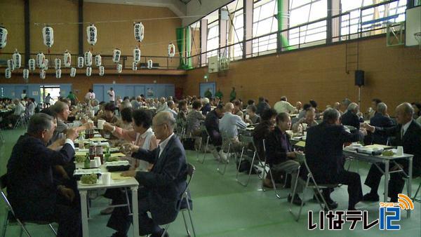 敬老の日　松島区長寿者慰安会