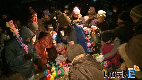 地区の安泰願い上戸で大文字下ろし