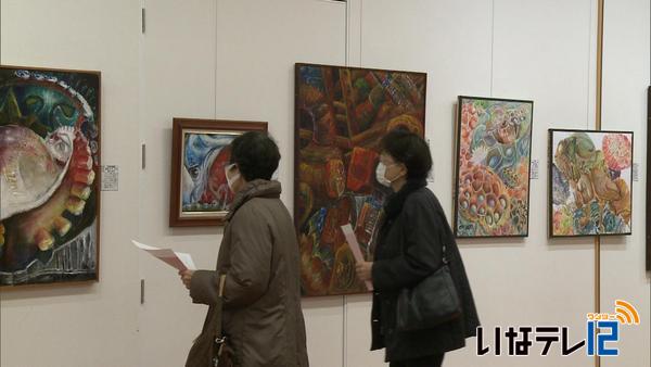 伊那西高校生徒の作品展「芸術フェスティバル」