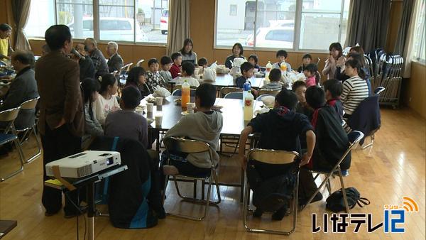 南箕輪村で「新入学児童を祝う会」