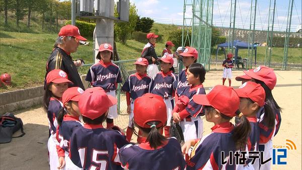 いなジュニアソフトボール大会