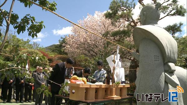 伊那市高遠町で保科正之の生誕４０５年祭