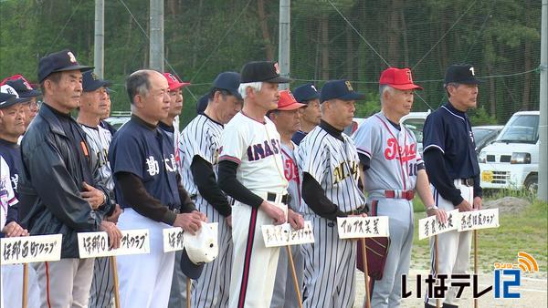 60歳ソフトボール連盟リーグ戦開会式