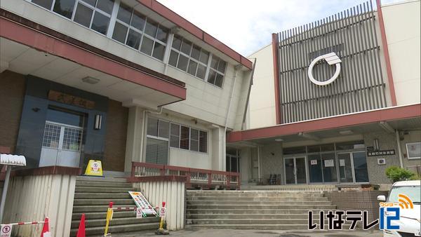 箕輪町の町民体育館・武道館　大地震で倒壊する危険性あり