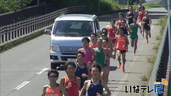 伊那で箱根駅伝目指し合宿