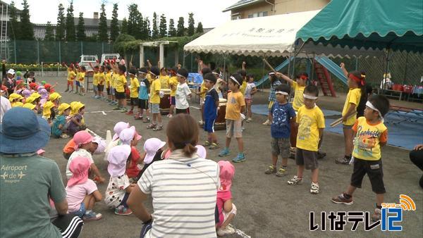 南箕輪村南部保育園　運動会本番に向けて練習