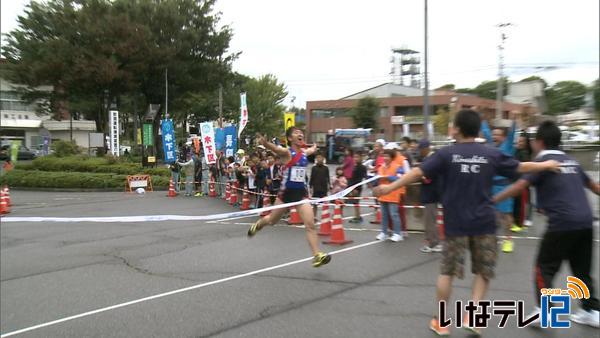 箕輪町町内一周駅伝大会　木下Ａが２１連覇