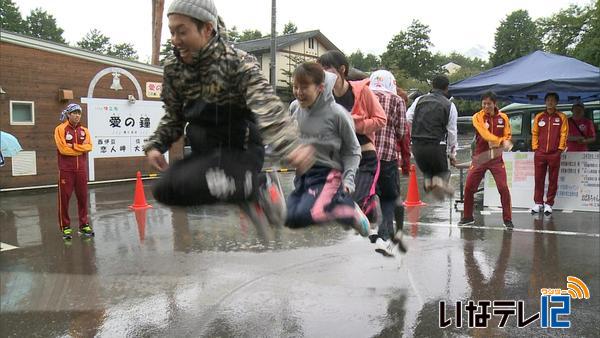 青年部の秋祭り　目玉企画で「大縄跳び大会」