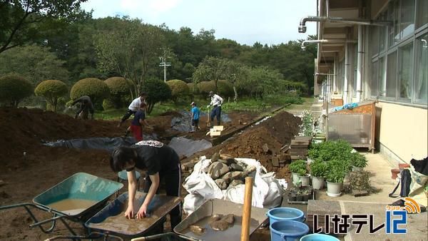 伊那北小学校ＰＴＡ　地域の憩いの場づくり