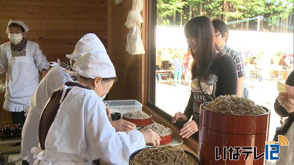 信州そば発祥の地伊那　行者そば祭り