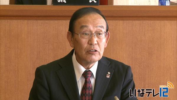 南箕輪村長選　唐木一直村長出馬へ