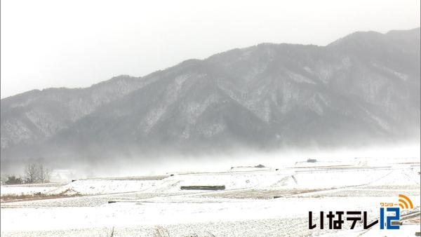 最高気温－０．５度　今季初の真冬日