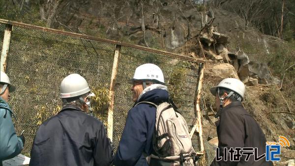 国道３６１号　白鳥市長が早期復旧を要望